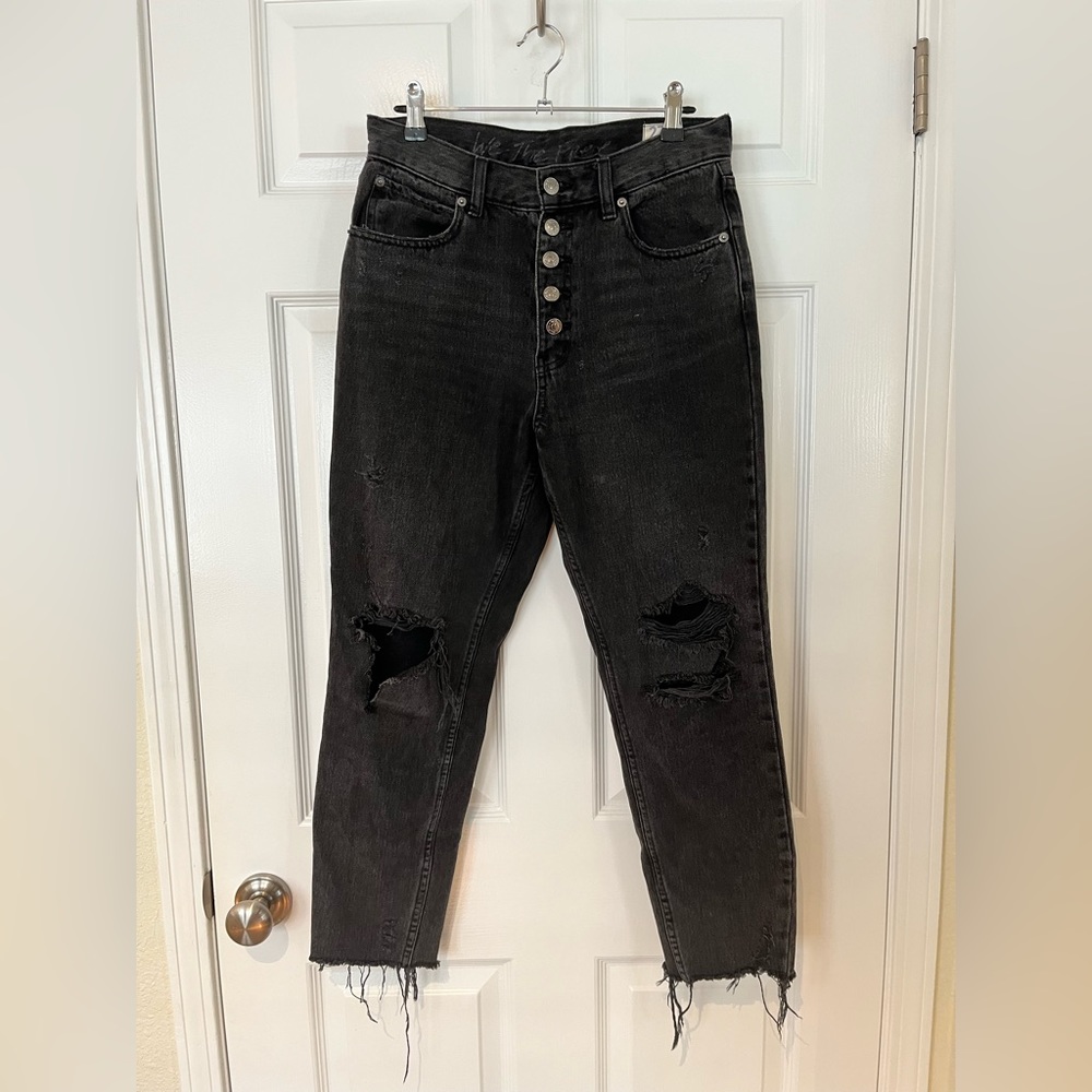 We The Free Black Ripped Jeans